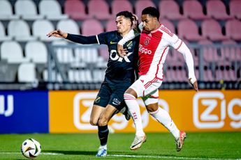 Jong Ajax is net te onzorgvuldig in de afronding en verliest nipt van NAC Breda