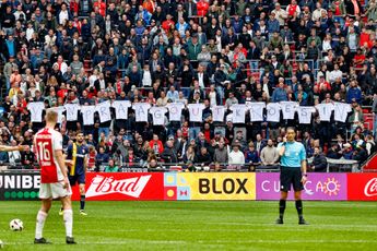Rondom Ajax: F-Side steunt Kroes tijdens duel met FC Twente, spreekkoren tegen Van Praag