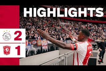 Ajax TV | Highlights Ajax - FC Twente (2-1)