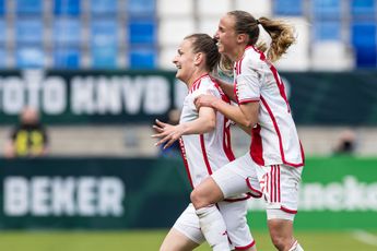 Ajax Vrouwen winnen voor de zesde keer in de historie de KNVB Beker