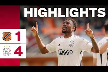 Ajax TV | Highlights FC Volendam - Ajax (1-4)
