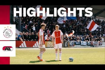 Ajax TV | Title decider! ⚔️ | Highlights Ajax O18 - AZ O18