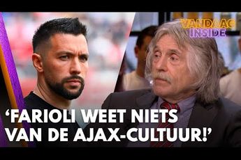 Vandaag Inside | Johan adviseert Ajax: 'Begin niet aan Farioli, die man weet niets van de Ajax-cultuur!'