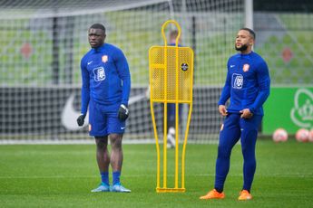 Brobbey stap dichterbij rentree: spits traint volledig mee met Oranje