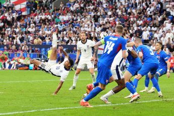 Engeland kruipt door oog van de naald en wint na verlenging van Slowakije