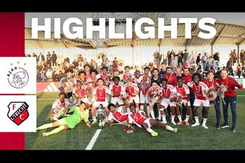 Ajax TV | Dancing like Vinicius Júnior 🕺🏆 | Highlights Ajax O16 - FC Utrecht O16 | Cup final