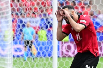 Georgië wint van Portugal waardoor Oranje volgende tegenstander op EK weet