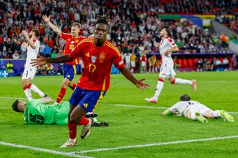 Spanje boekt ruime zege op Georgië en bereikt kwartfinale EK