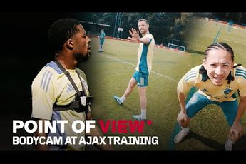 Ajax TV | We gave Chuba Akpom a camera during the Ajax training! 🤯