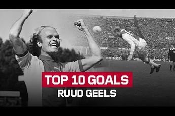 TOP 10 GOALS RUUD GEELS | Superstriker of the Seventees ⭐️