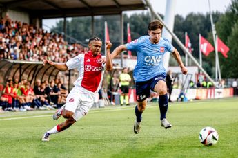 Alders zet sterke seizoensstart voort bij Jong Ajax, waar de buitenspelers tegenvallen