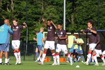 Wolff, Speksnijder en Faberski helpen Jong Ajax aan ruime oefenzege op Ajax Amateurs