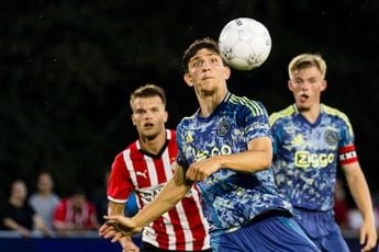 Jong Ajax begint seizoen met spectaculair gelijkspel op bezoek bij Jong PSV