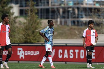 Ajax O17 in slotseconden naast Feyenoord O17, Ajax O19 geeft zege uit handen