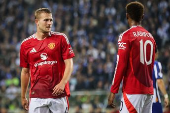 Manchester United redt in ondertal punt bij FC Porto na knotsgek duel