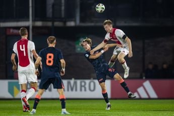 Matig Jong Ajax speelt doelpuntloos gelijk tegen Jong FC Utrecht