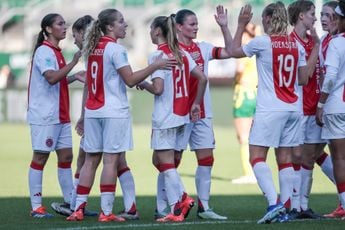 Ajax Vrouwen komt goed uit interlandperiode en boekt uitoverwinning op ADO Den Haag