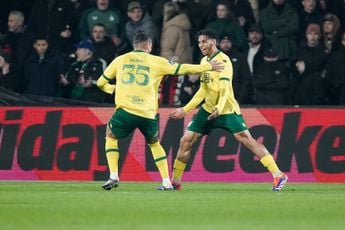 Feyenoord lijdt thuis puntenverlies tegen Fortuna Sittard, NAC Breda stijgt naar plaats zeven