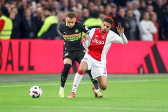 Lang maakte na Ajax-PSV praatje met Berghuis: 'Mensen weten dat ik Ajax een warm hart toedraag'