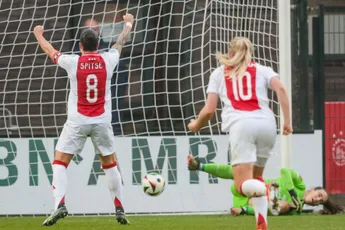 Ajax Vrouwen begint met enorme zege aan nieuw Eredivisie-seizoen