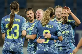Plichtmatige zege voor Ajax Vrouwen in gezapige pot tegen Fortuna Sittard Vrouwen