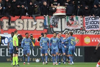 Ajax sluit 2024 positief af met een moeizame overwinning op bezoek bij Sparta Rotterdam