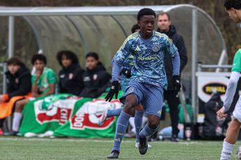 Ajax O15 met ruime cijfers langs NAC Breda O15 en verzekert zich van tweede plek