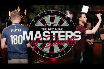 Ajax TV | Klaassen & Pasveer take on Branco & Gorter in DARTS CHALLENGE! 🎯 | 'We trained for 11 months...' 😅