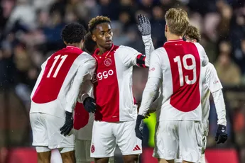 Jong Ajax pakt overtuigend eerste overwinning in Premier League International Cup