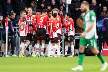 PSV wint topper van Feyenoord met ruime cijfers; FC Utrecht hard onderuit tegen Fortuna Sittard