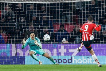 PSV komt tweemaal terug van achterstand en speelt thuis gelijk tegen AZ