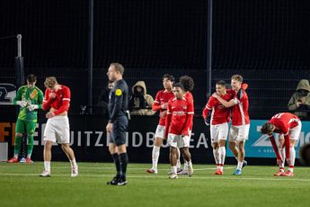 Jong Ajax begint 2025 met nipte nederlaag op bezoek bij Jong AZ