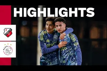 Ajax TV | Stunning free kick by Bounida 😮‍💨 | Highlights Jong FC Utrecht - Jong Ajax