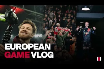 Ajax TV | VLOG | This is what happens around an AJAX European match! ⚪️🔴⚪️