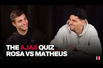 Ajax TV | Quiz Time with Rosa & Matheus 🇧🇷 | 'They're going to hang us!' 😅