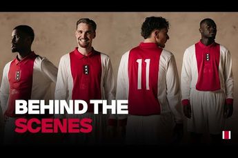 Ajax TV | BTS at the Ajax 125 ANNIVERSARY KIT photoshoot! 'Bro, cut it out!'