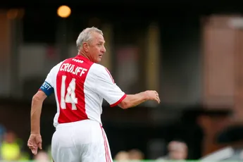 Van der Vaart speelde met 66-jarige Cruijff: 'Zelfs op die leeftijd was hij nog buitenaards'