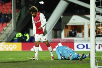 Peereboom niet blij met stootkracht Jong Ajax: 'Misschien te weinig kwaliteit of bereidheid'