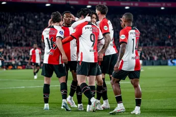 Feyenoord wint ruim van PEC Zwolle, FC Utrecht stelt Europees voetbal veilig