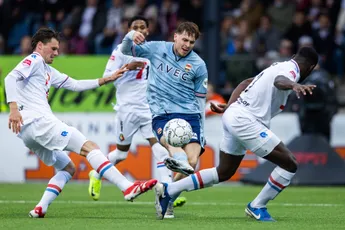 Telstar en Willem II houden het spannend in heenduel in play-offs om promotie/degradatie