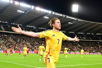 België zwijnt, maar wint vlak voor tijd; Kroatië loopt in tweede helft uit naar 5-1 zege
