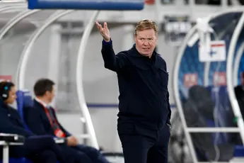 Koeman tevreden met uitslag Oranje, kritisch op uitvoering: 'Moesten meer lopen dan nodig was'