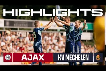 Ajax TV | GOLAZO Anton Gaaei in our NEW AWAY KIT! | Highlights Ajax - KV Mechelen | Friendly