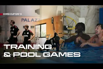 Ajax TV | Ajax Players enjoying the Swimming Pool, Hitting the Gym & Action on the Pitch! 🏋️‍♂️🤿⚽️