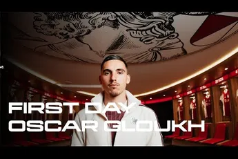 Ajax TV | Take A Look At Oscar Gloukh's Signing Day At Ajax!