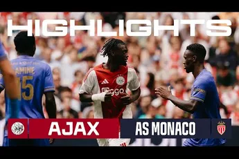 Ajax TV | Back home in the Johan Cruijff ArenA 🏠 | Highlights Ajax - AS Monaco | Friendly