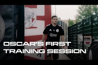 Ajax TV | In Focus: First Ajax training from Oscar Gloukh