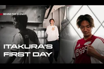 Ajax TV | Ko Itakura Joins Ajax 🇯🇵 | A Behind the Scenes Look at his first day