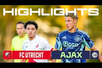 Ajax TV | Highlights Jong FC Utrecht - Jong Ajax (4-3)