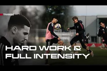 Ajax TV | Putting in the work 💪🏻 | Trainingday